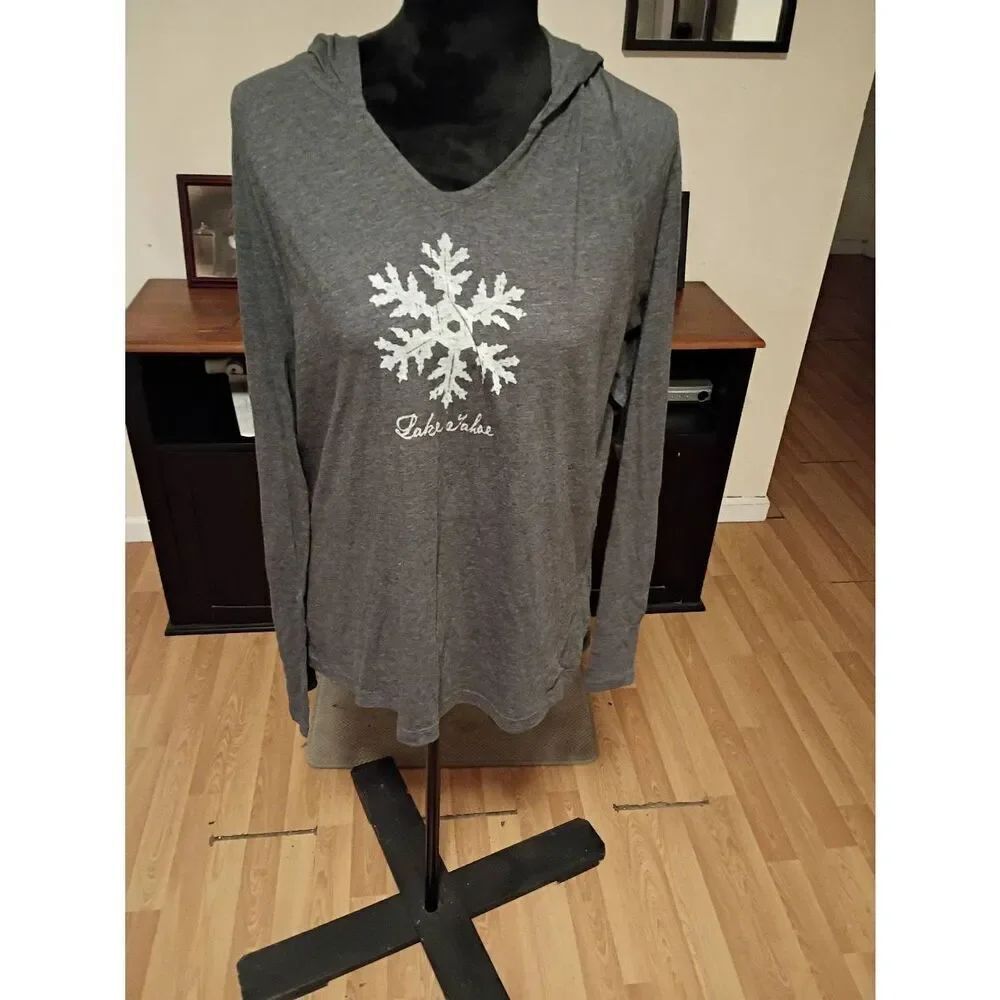 XXL Gear for Sports Lake Tahoe Lightweight Long Sleeve Hoodie Hooded Shirt Top